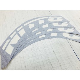 Nitto 16" Nitto Tire Stencil For Paint Falken Kumho Michellin Bridgestone Toyo + More!