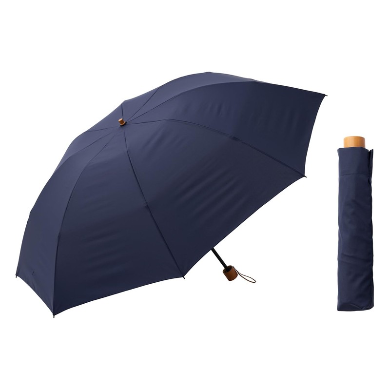 LIEBEN-0229 Super Big 3 Folding Umbrella, Extra Large Mini Umbrella,