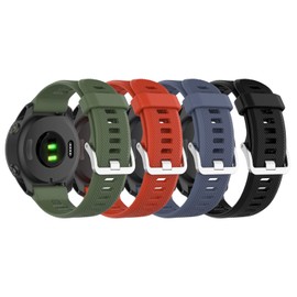 Watch Bands Compatible for Garmin forerunner 955/Forerunner 955 Solar Band Quick Release Wristband Strap Replacement Bracelet for Garmin Forerunner 955/955 Solar/Forerunner 745 Smartwatch (4 Colors B)