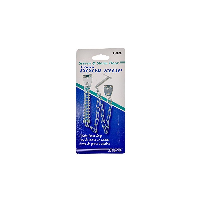 Prime-Line K 5026 Storm Door Protector Chain and Spring, Zinc