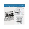 Unbranded Classic Wrought Iron Grid Style Key Holder Set with