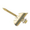50PCS 2 Inch Fence Fastener Nails Galvanized Stainless Steel Fence