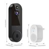 CastNeon Smart 1080P Wireless Video Doorbell with Chime, Two-Way Talk,