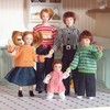 The Dolls House Emporium Family of Five Dolls
