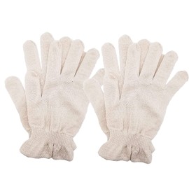 Kyoto Nishijin Silk Itoshi Shop Silk Gloves (Beige Set of 2)