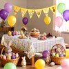 OQOQ Plaid Pastel Easter Tablecloth (2 Packs) -108x54 inches Spring