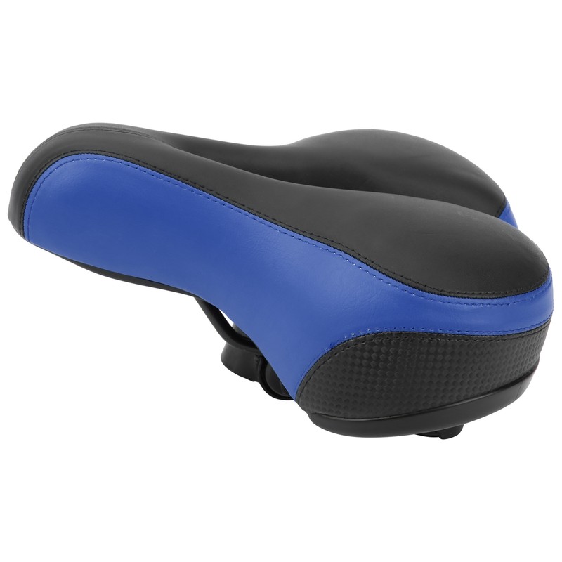 Bike Saddle Microfiber Leather HollowCarved Shock Absorber Mountain Bike Saddle