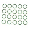 240pcs 6\8\10\12\14\16\18\20\22\24\27\30mm Metal Rubber Sealing Oil Ring Drain Plug Gasket