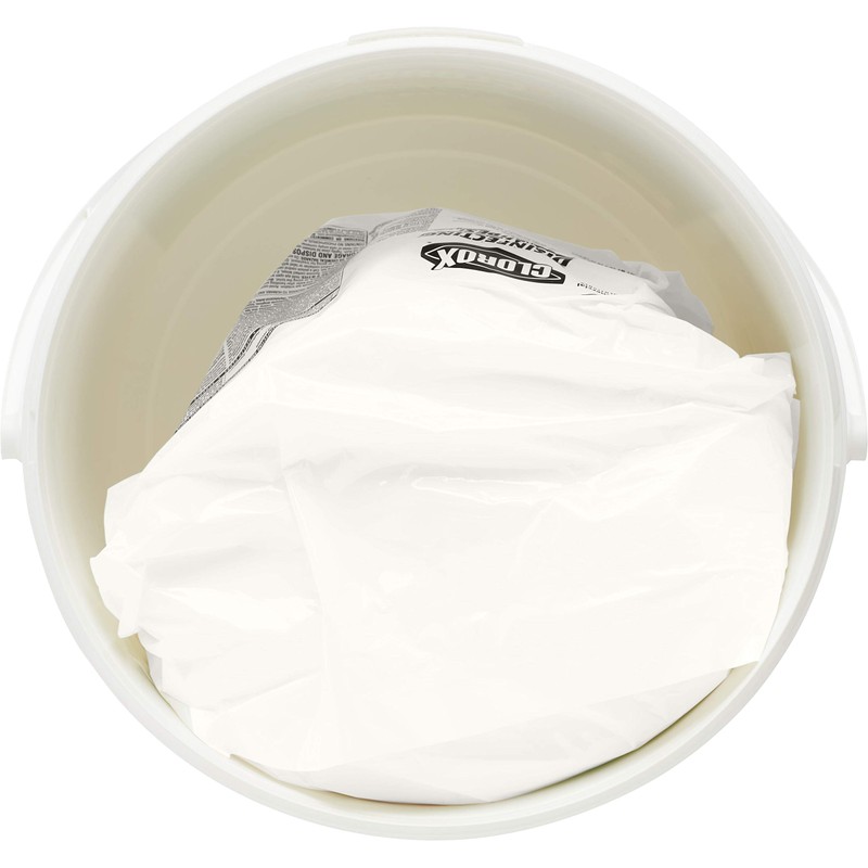 Clorox 31547 Disinfecting Wipes, 7" x 7", Fresh Scent, 700/Bucket