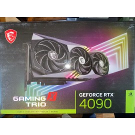 MSI *Clearance* MSI RTX 4090 GAMING X TRIO GPU (No Core & VRAM, for parts) With Box