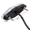 CGEAMDY Motorcycle Rear Light, Motorcycle Brake Light, Motorcycle Running Stop