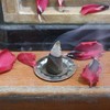 Bless-International White Sage 100%-Natural-Incense-Cones Handmade-Hand-Dipped Organic-Chemicals-Free for-Purification-Relaxation-Positivity-Yoga-Meditation The-Best-scents (10 Count)