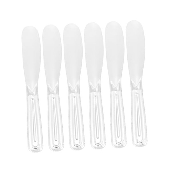Generic 6pcs Film Stick Mascara Makeup Mask Spatula Facial Skin