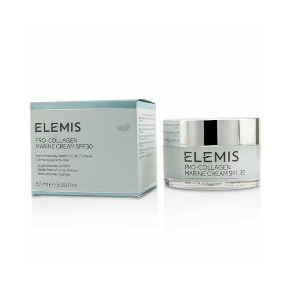 Elemis Pro-Collagen Marine Cream SPF 30 1.6 oz / 50 ml Expirt Date 2023 New Box