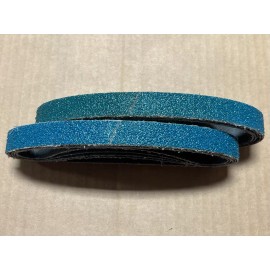 DEERFOS 3/4 X 18 PREMIUM ZIRCONIA AIR FILE SANDING BELTS! 10 PACK, YOU CHOOSE THE GRIT - 60 GRIT - 10 PACK