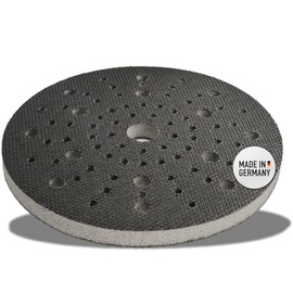 DFS Soft Pad 150 mm 80-Hole Compatible with Bosch Multihole, Made of Foam (Soft) for Sanding Rounds, Soft Pad for Sanding Plates, Polishing Plates, Sandpaper