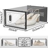 SIMPDIY Shoe Storage, 12 Pack Shoe Organizer for Closet, Shoe