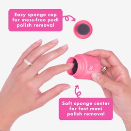 Olive & June Nourishing Remover Pot | No-Mess Nail Polish Removal For Hands & Feet | Vitamin E & Chamomile | Acetone-Free Super Fast Removal | Vegan, Cruelty-Free