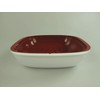 TUPPERWARE Allegra 9766 Serving Bowl with Strainer 1.33 L Red