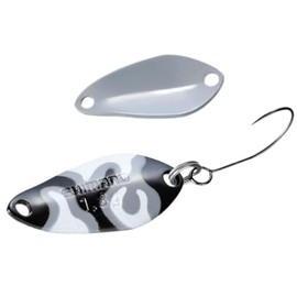 Shimano TO-W18S 005 Trout Spoon, Cardiff, Search Swimmer, Camo Edition, 0.07 oz (1.8 g), Gray Camo