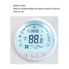 Floor Heating Thermostat Programmable Large LCD Display Plumbing Temperature Controller