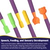 Oral Sensory Stimulation Kit with 6 Soft Textured Heads for