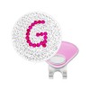 Navika USA Inc. G- Initial Micro Pave Crystal Ball Marker