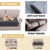 H.VERSAILTEX Couch Cover Chenille Pet Fuzzy Sofa Covers for 2