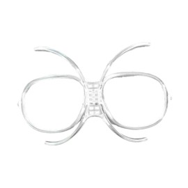 Dickly Ski Goggles Insert Adapter Portable Professional Clear Bendable Goggles Accessories Universal for Ski Snow Sports Motocross