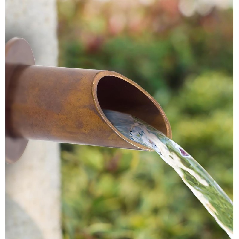 EasyPro BWS2RN Vianti Falls Solid Antique Brass 2" Round Wall