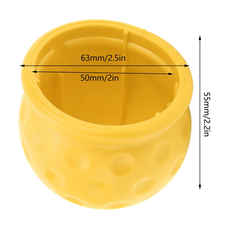 8Pcs Truck Tow Ball Cover 50mm Strong Protection Soft Rugged