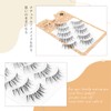 Lashidol False Eyelashes, Natural, Transparent Base, Handmade, Reusable, DIY at