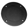 T-H Marine SDP-2-DP Screw Down Deck Plates, 8" - Black