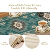 Ethnic Southwestern Table Runner,Navajo Tribal Native American Boho Geometric Pattern