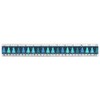 Snowy Christmas Trees Pattern 12 Inch Standard and Metric Plastic