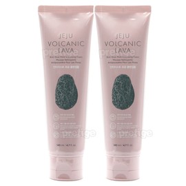 The Face Shop Jeju Volcanic Soil Anti-Dust Pore Cleansing Foam x2 / 더페이스샵 제주화산토 안티더스트 모공 클렌징폼x2개