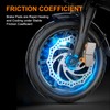 LE LEFOSSI Front and Rear Carbon Fiber Brake Pads Sets