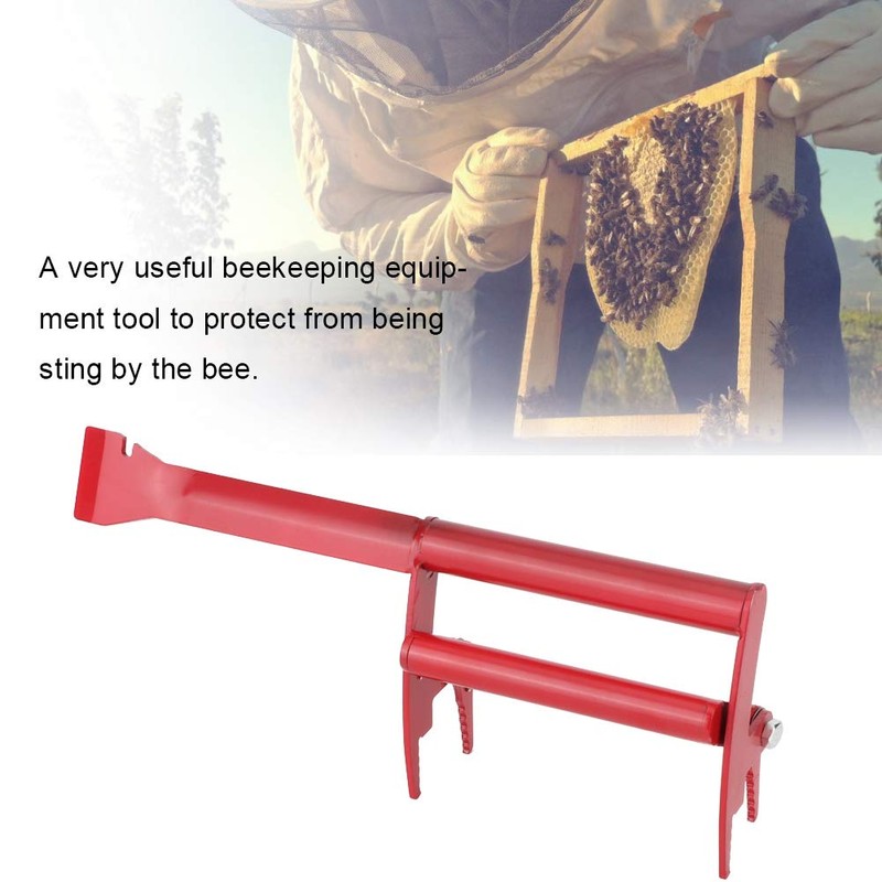 Stainless Steel Beehive Frame Holder, Capture Grip Tool Nester Box