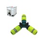 POWERTOOL Irrigation Quick Connector Y Connectors, Plastic Y Connectors Valve