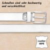 Shenky Leather Belt 3 cm Wide in Beautiful Colours -