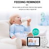 Baby Monitor with Camera Sound 2.8 Inch LCD Wireless Smart