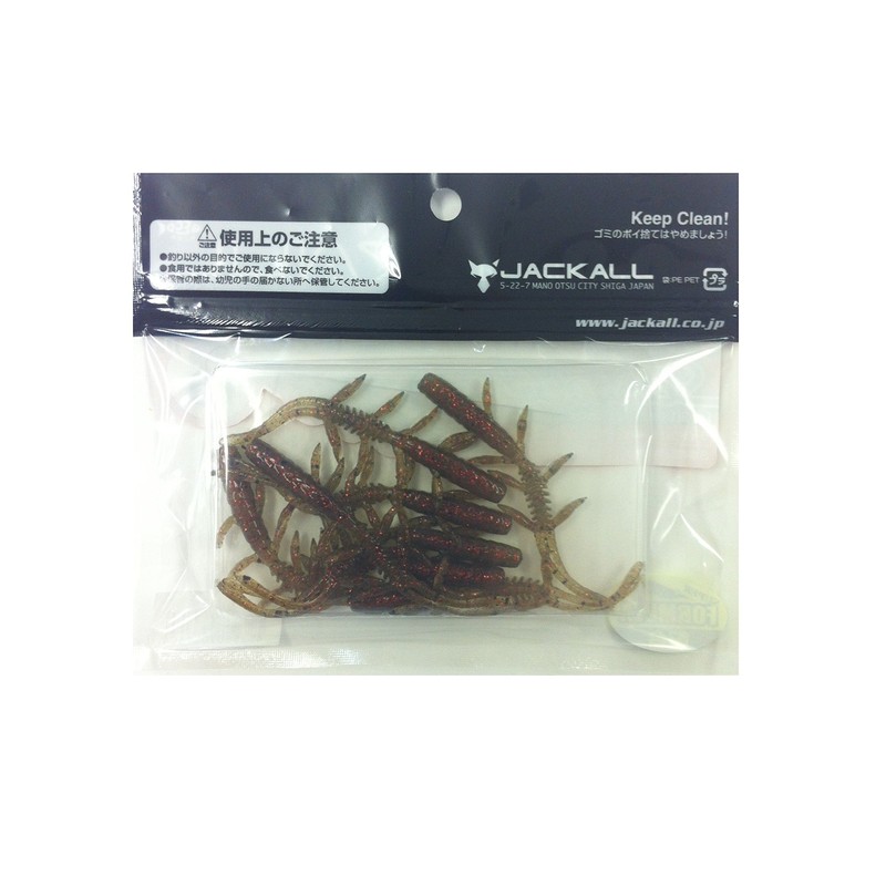 JACKALL(ジャッカル) ワーム シザーコーム 3インチ ザリガニ