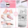 YEPYEPGO Solid Builder Gel for Nails- Non-Sticky Hand Clear Sculpturer