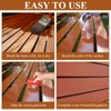 Supkiir 8Pcs Wood Graining Painting Tool Set, Including Rubber Wood