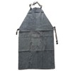 yotijar Welder Apron Welding Clothes Workwear Artificial Cowhide Leather Proteion