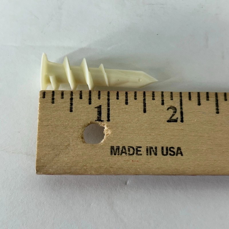 E-Z Ancor Twist-N-Lock Self-Drilling Nylon Drywall Anchor THE ORIGINAL 100