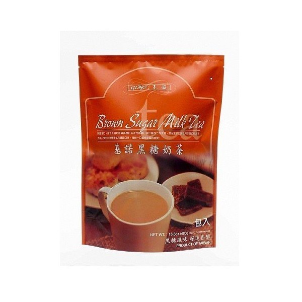 Gino Brown Sugar Milk Tea 12.7 Ounce, Pack of 1