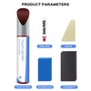 PARTS4EV Crimson Red Pearl(M1Y) Touch Up Paint Repair Kit Compatible
