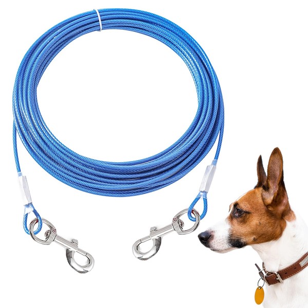 Mi Metty Tie-Out Leads for Dogs, 15 m Chew-proof Dog
