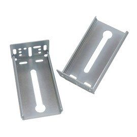 LONTAN Rear Mounting Brackets for Drawer Slide 5 Pairs B4502 Cabinet Bracket Drawer Track Guide Kitchen Replacement Parts for 1.77in(45mm) Width Furniture Gildes